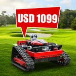 Remote Control Rotary Lawn Mower Automatic Robot Lawnmower