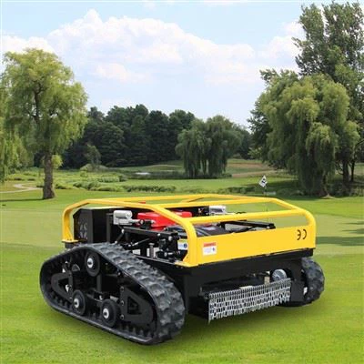 What is the fuel consumption of a gasoline - powered remote mower?